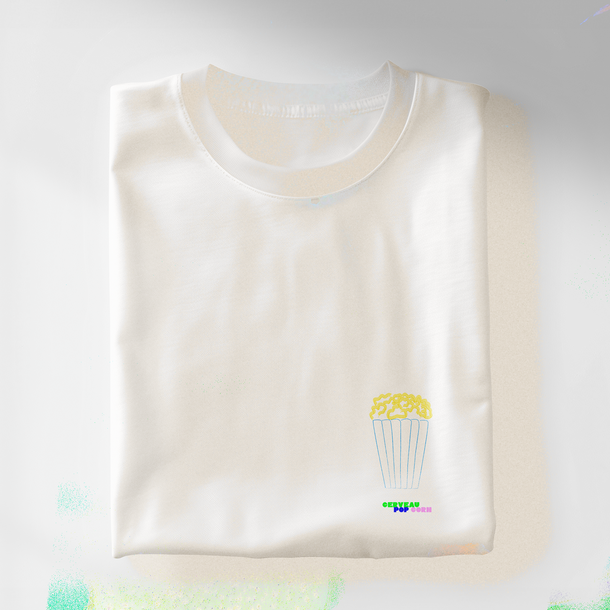 haut de corps pop corn